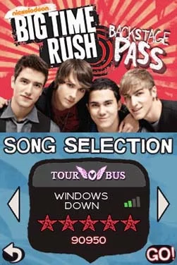 Изображение игры: Big Time Rush: Backstage Pass