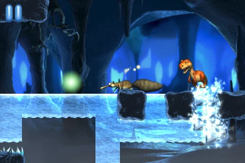 Изображение игры: Ice Age: Dawn of the Dinosaurs (iPhone)