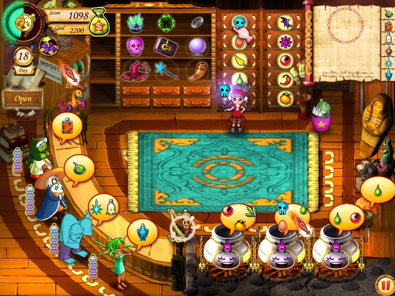 Изображение игры: Mystic Emporium
