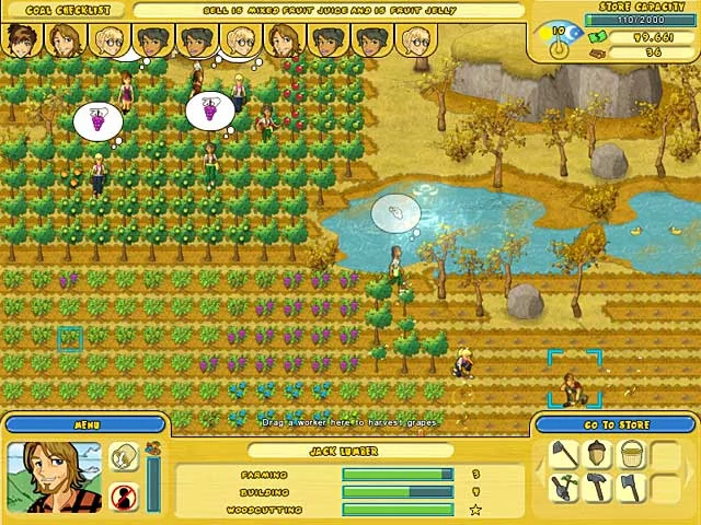 Изображение игры: Orchard
