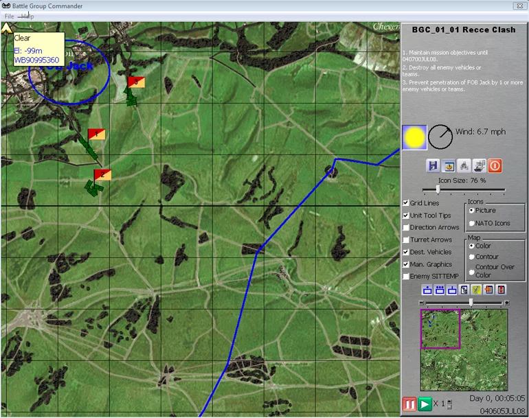 Изображение игры: Battle Group Commander: Episode One