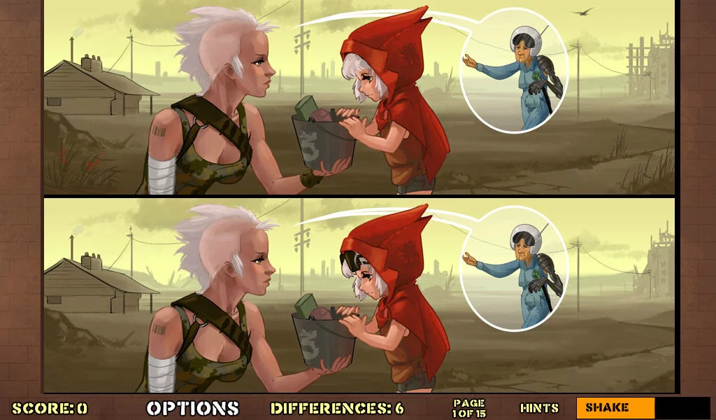 Изображение игры: Little Red Riding Hood: A Post Apocalyptic Adventure