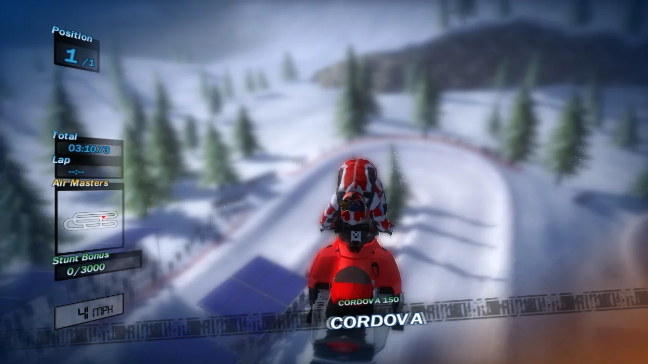 Изображение игры: Ski Doo: Snowmobile Challenge