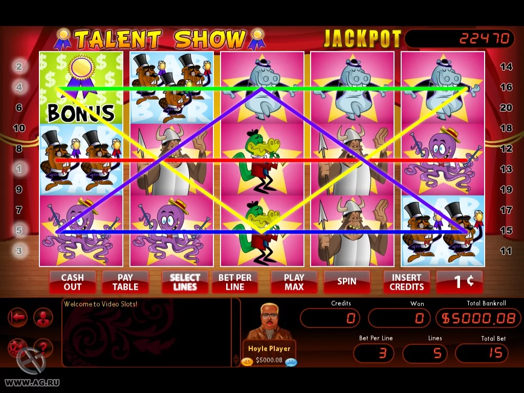 Изображение игры: Hoyle Slots (2010)