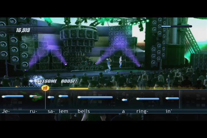 Изображение игры: Karaoke Revolution (2009)