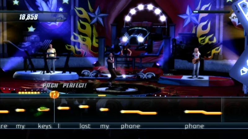 Изображение игры: Karaoke Revolution (2009)