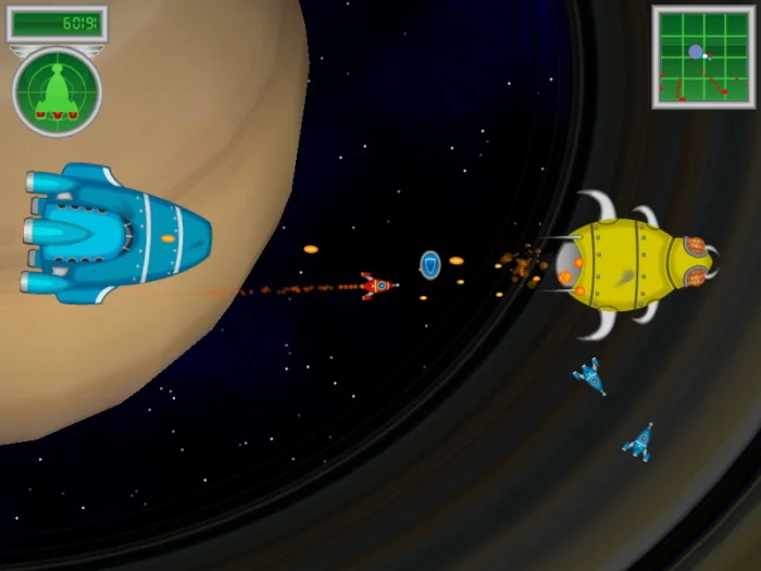 Изображение игры: The Adventures of Rick Rocket