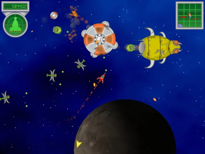 Изображение игры: The Adventures of Rick Rocket