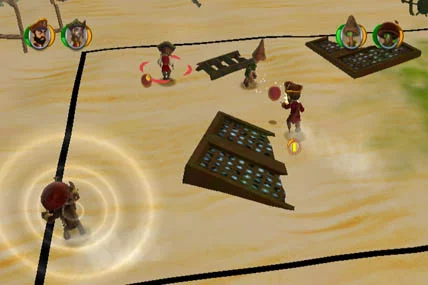 Изображение игры: Pirates vs. Ninjas Dodgeball