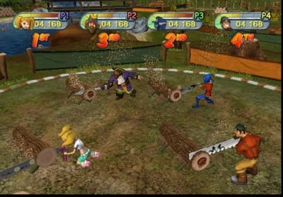Изображение игры: Go Play Lumberjacks