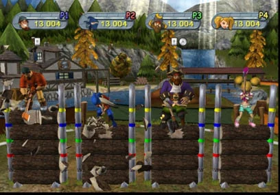 Изображение игры: Go Play Lumberjacks