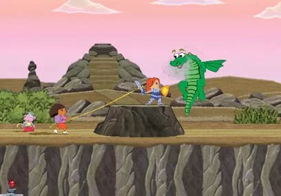 Изображение игры: Dora Saves the Crystal Kingdom