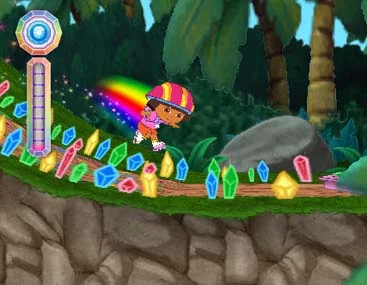 Изображение игры: Dora Saves the Crystal Kingdom