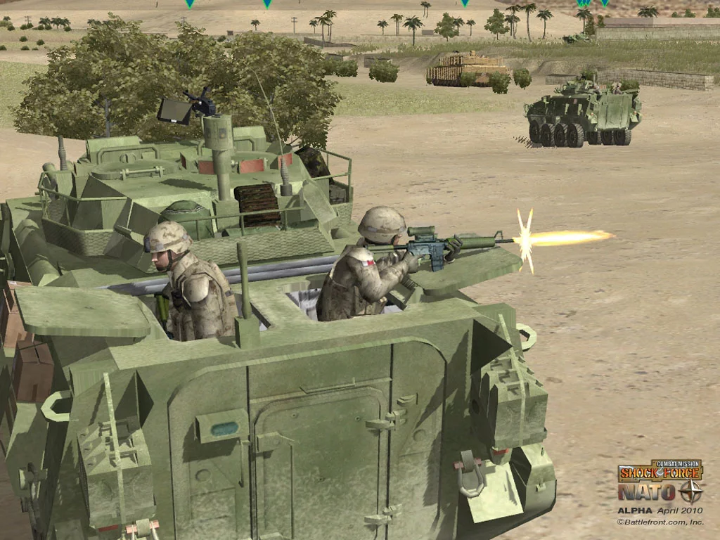 Изображение игры: Combat Mission: Shock Force - NATO