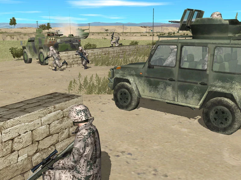 Изображение игры: Combat Mission: Shock Force - NATO