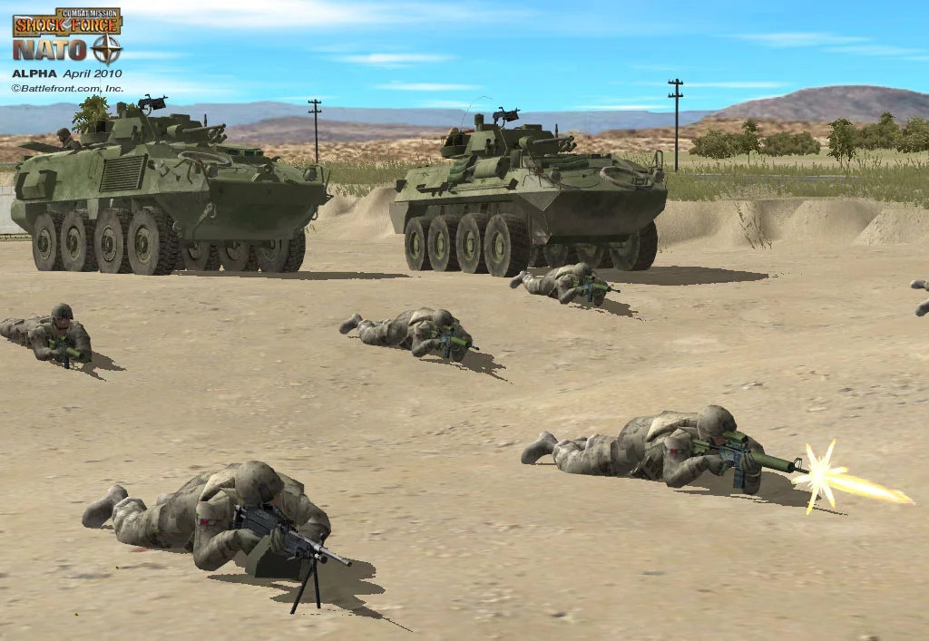 Изображение игры: Combat Mission: Shock Force - NATO