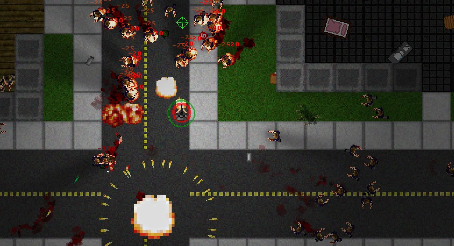 Изображение игры: Over 9,000 Zombies!