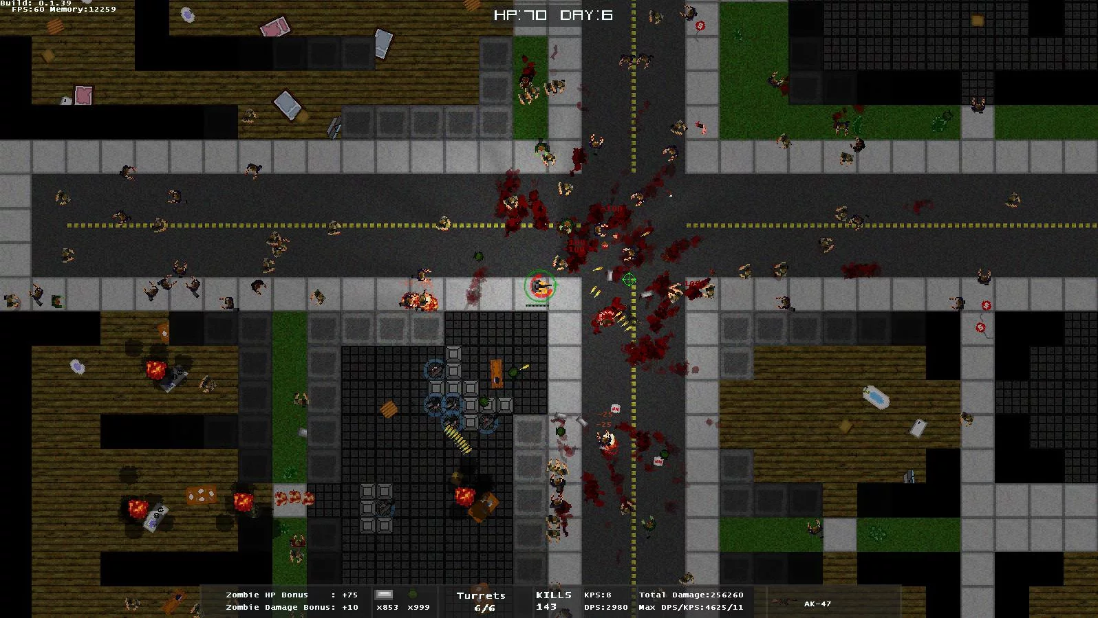 Изображение игры: Over 9,000 Zombies!