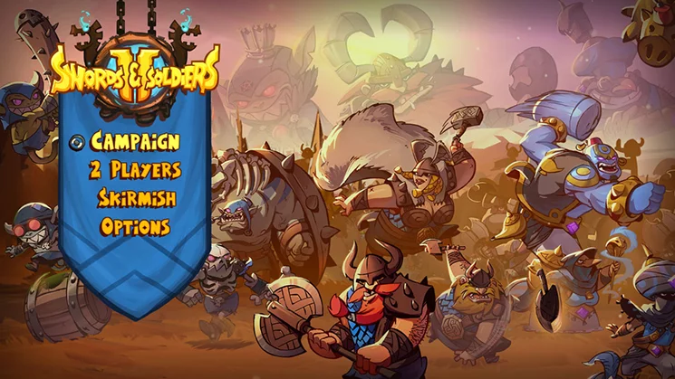 Изображение игры: Swords & Soldiers II