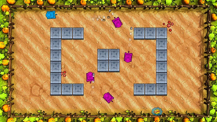 Изображение игры: Toon Tanks