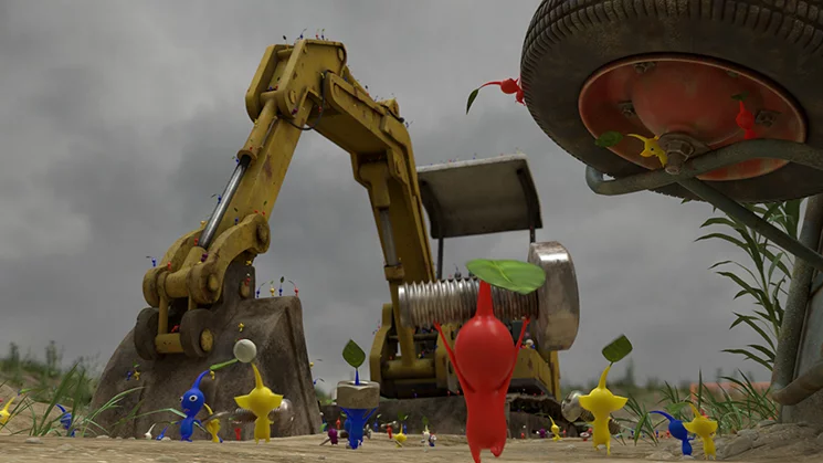 Изображение игры: Pikmin Short Movies 3D