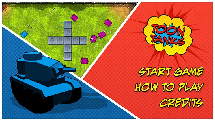 Изображение игры: Toon Tanks