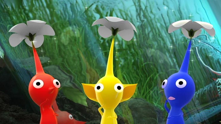Изображение игры: Pikmin Short Movies 3D