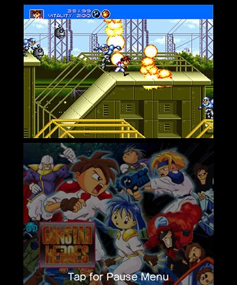 Изображение игры: 3D Gunstar Heroes