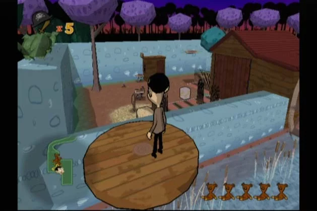 Изображение игры: Mr. Bean's Wacky World