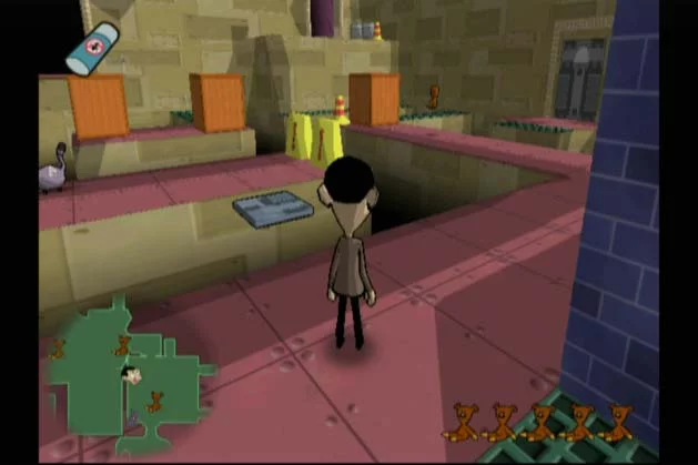 Изображение игры: Mr. Bean's Wacky World