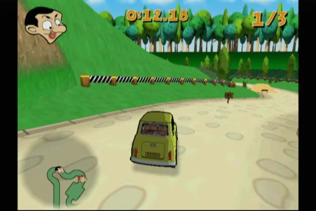 Изображение игры: Mr. Bean's Wacky World
