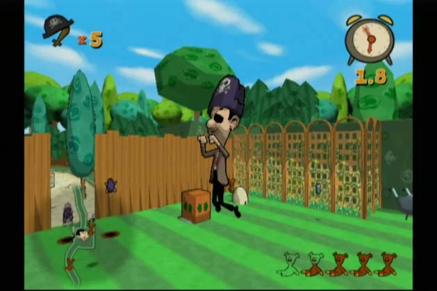 Изображение игры: Mr. Bean's Wacky World
