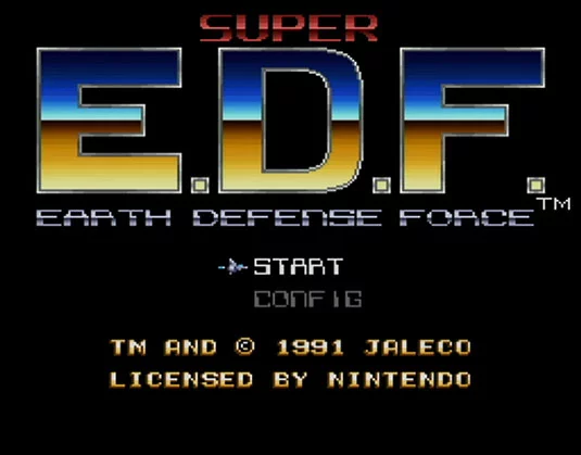 Изображение игры: SUPER E.D.F.: Earth Defense Force