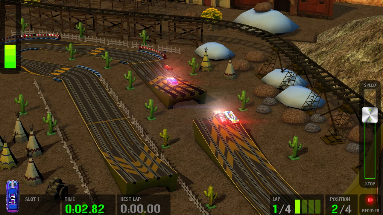 Изображение игры: HTR High Tech Racing
