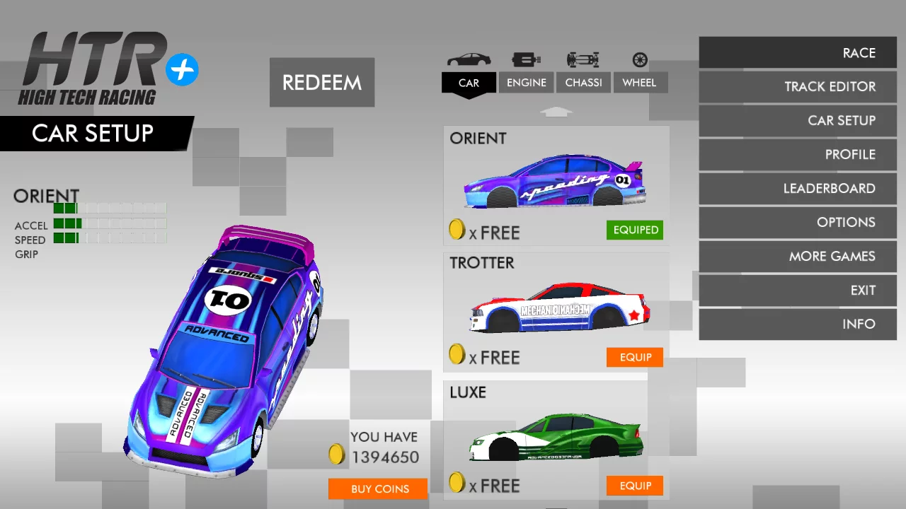 Изображение игры: HTR High Tech Racing