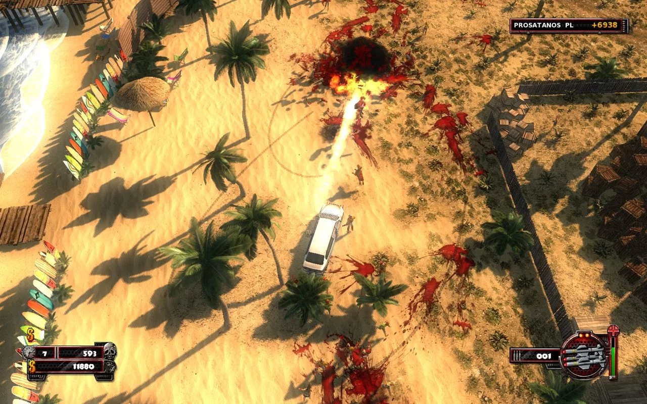 Изображение игры: Zombie Driver: Summer of Slaughter