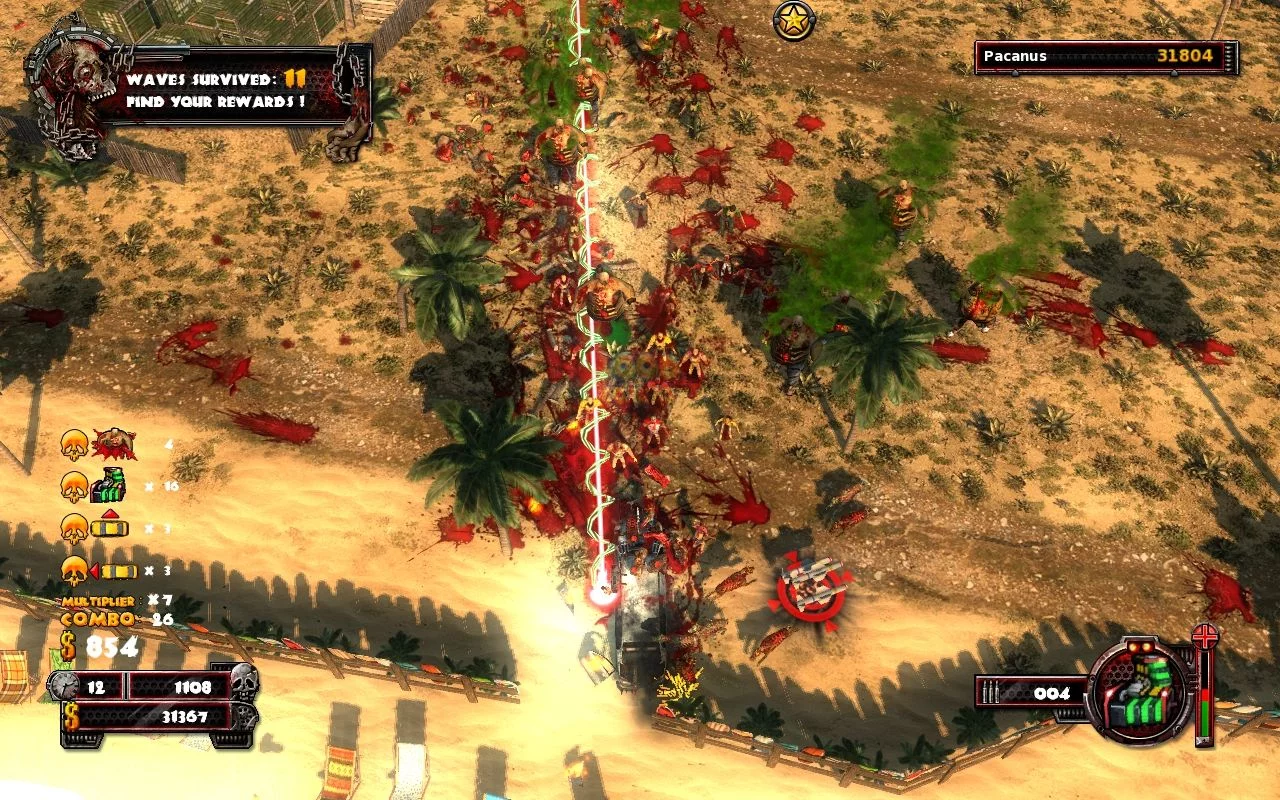 Изображение игры: Zombie Driver: Summer of Slaughter