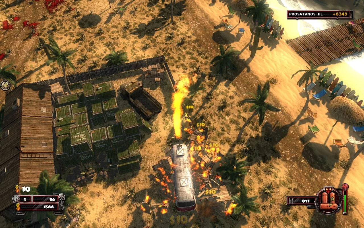 Изображение игры: Zombie Driver: Summer of Slaughter