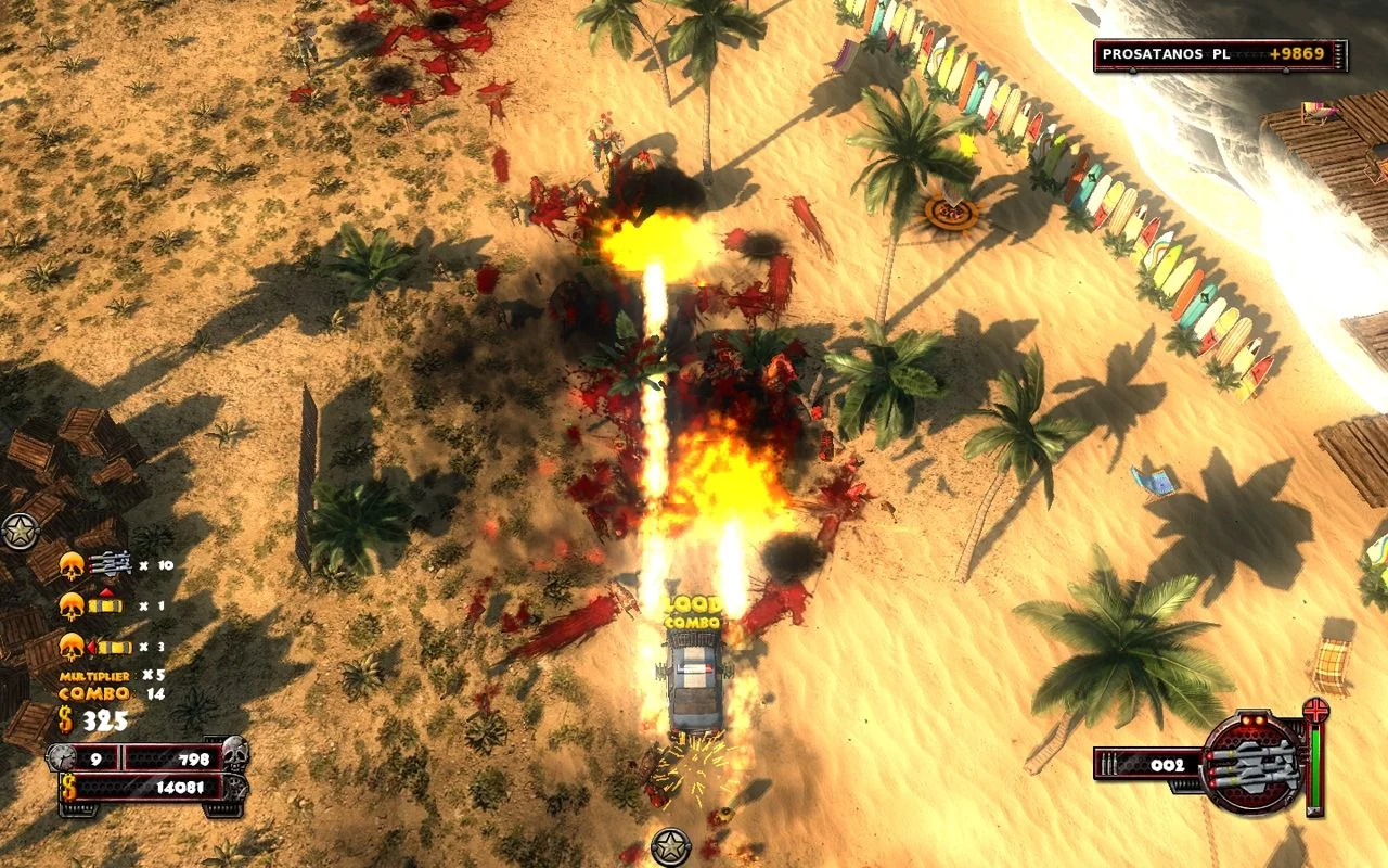 Изображение игры: Zombie Driver: Summer of Slaughter