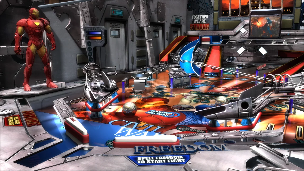 Изображение игры: Marvel Pinball: Vengeance and Virtue