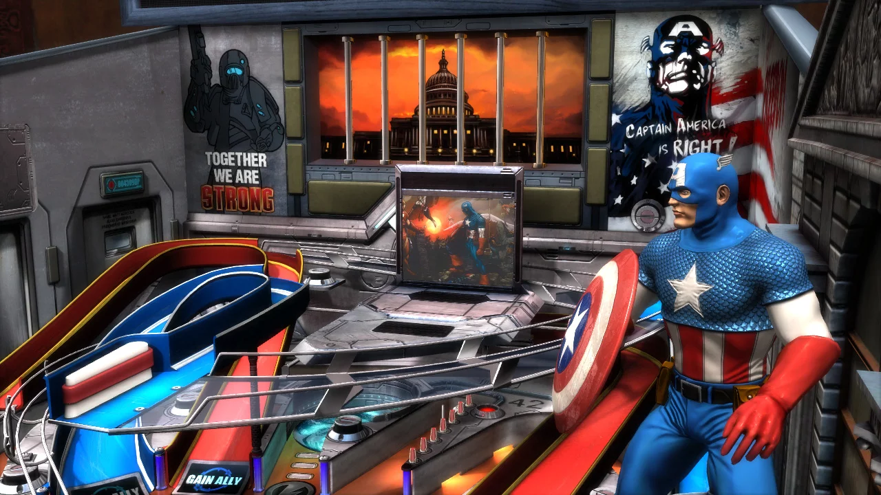 Изображение игры: Marvel Pinball: Vengeance and Virtue