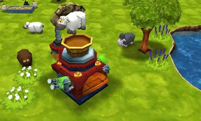 Изображение игры: Funky Barn 3D
