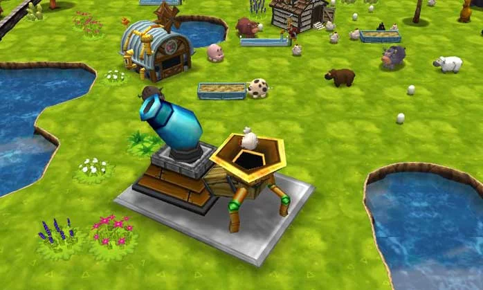 Изображение игры: Funky Barn 3D