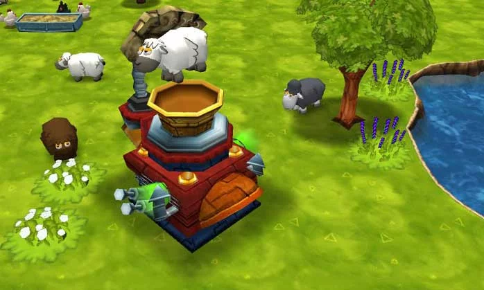Изображение игры: Funky Barn 3D