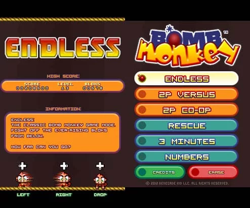 Изображение игры: Bomb Monkey