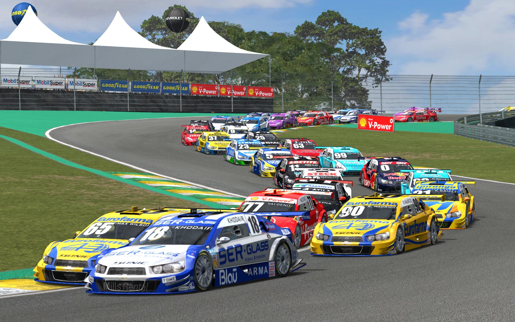 Изображение игры: Game Stock Car 2012