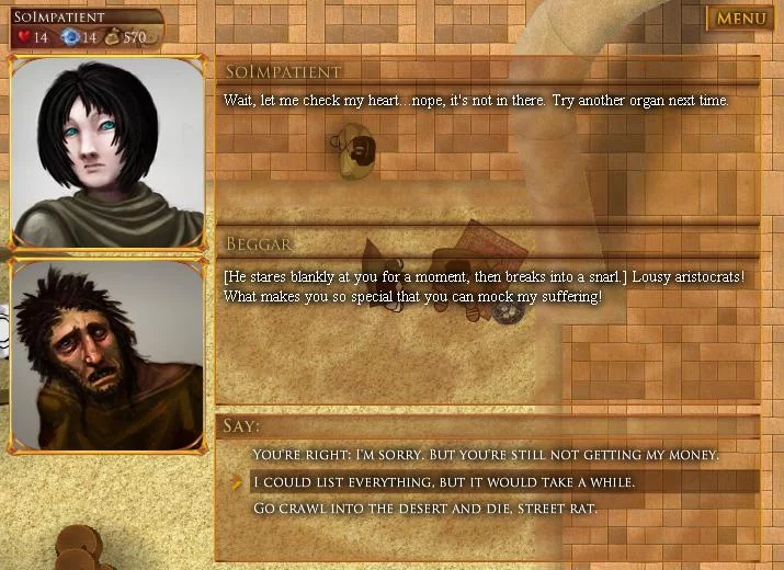 Изображение игры: Telepath RPG: Servants of God