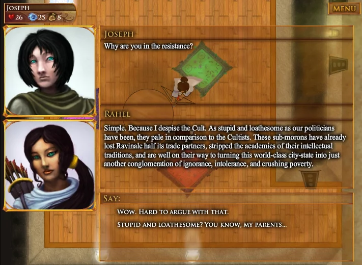 Изображение игры: Telepath RPG: Servants of God