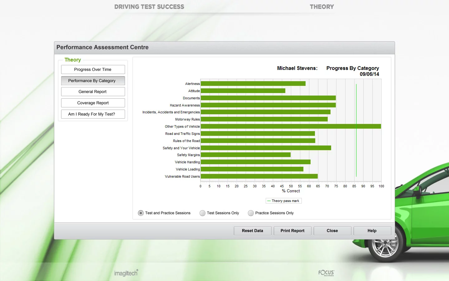Изображение игры: Theory Test UK 2016/17 - Driving Test Success