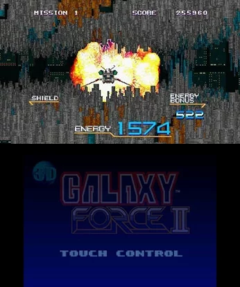 Изображение игры: 3D Galaxy Force II